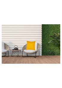 Kissenbezug »Acrisol Liso Outdoor, Gelb 40 x 40 cm«, (1 St.)