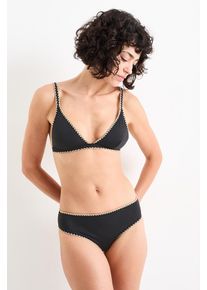 C&A Bikini-Hose-Mid Waist-LYCRA® XTRA LIFE™, Schwarz, Größe: 46