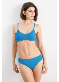 C&A Bikini-Hose-Mid Waist-LYCRA® XTRA LIFE™, Blau, Größe: 46