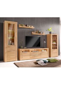 Home Affaire Wohnwand »Zara«, (Set, 5 St.), teilmassives Holz