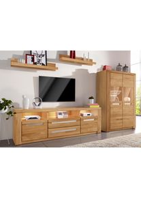 Home Affaire Wohnwand »Kolding«, (Set, 4 St.), teilmassives Holz