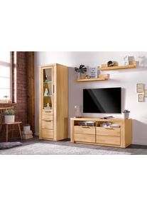 Home Affaire Wohnwand »Zara«, (Set, 4 St.), teilmassives Holz