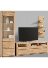 Home Affaire Wohnwand »Silkeborg«, (Set, 3 St.), teilmassives Holz