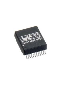 W&Uuml;RTH ELEKTRONIK W&uuml;rth Elektronik LAN-Transformator, SMD, 1:1, 350mA, 350uH - 749013021