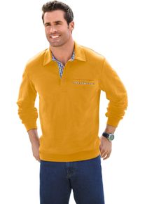 Marco Donati Herren Langarm-Shirt ocker