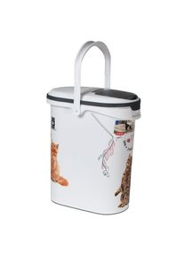 curver Trockenfutterbehälter Katze Wohnzimmer-Design: bis 4kg Trockenfutter