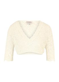 Marjo, Femmes Blouse folklorique 'GL-8-Harisa-Lisa', blanc cassé