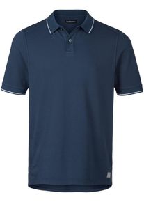 Piqué-Polo-Shirt 1/2-Arm louis sayn blau