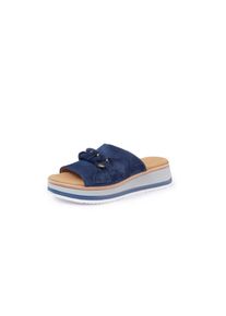 Plateau-Pantolette Gabor Comfort blau