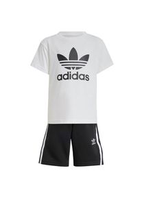 adidas originals, Garçons Set 'Adicolor', noir / blanc