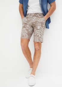 Stretch-Chino-Shorts Regular Fit in weiss, Grösse 58, 97% Baumwolle, bonprix