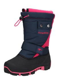 Kangaroos Snowboots 'Bean II' Jungen Gr&ouml;&szlig;e 40 navy / pink