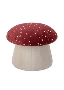 Bloomingville - Lue Pouf Ø 37 x H 30 cm, rot