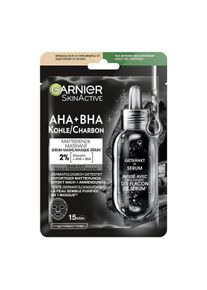 Garnier - SkinActive - AHA+BHA Kohle Tuchmaske -- Tuchmaske (MK004SAABK)