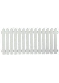 TETZNER & JENTZSCH T&J Vorgartenzaun LIGHTLINE gerade weiß günstig