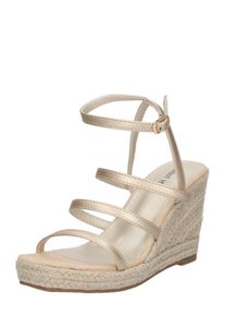 ABOUT YOU High Heels 'Aimee' Damen, gold, Gr&ouml;&szlig;e 42