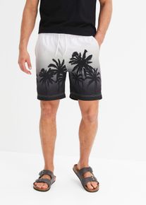 Strand-Longshorts in weiss, Grösse 54, bonprix