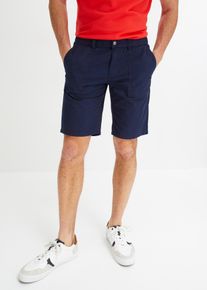 Bermuda mit Komfortbund Regular Fit in blau, Grösse 68, 100% Baumwolle, bonprix