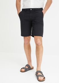 Bermuda mit Komfortbund Regular Fit in schwarz, Grösse 52, 100% Baumwolle, bonprix