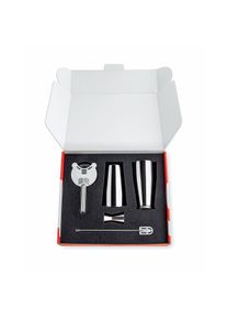 Alessi - Boston Cocktail-Set, Inox