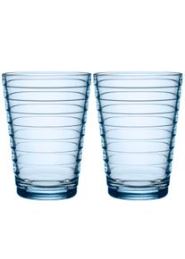 iittala - Aino Aalto Longdrinkglas 33 cl, aqua (2er-Set)