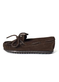 Minnetonka Halbschuh 'Boy's Moc' Jungen Gr&ouml;&szlig;e 27 braun