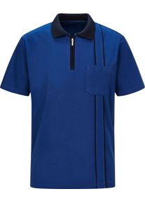 Herren Poloshirt royalblau