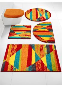 Grund Witt Badematte, terracotta-bunt, Größe 45x50 cm - rechteckig, 100% Polyacryl