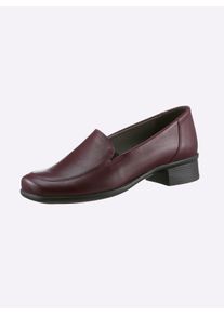 Witt Damen Slipper, bordeaux, Gr&ouml;&szlig;e 37, 100% Glattleder