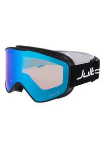 Julbo J7731 | Skibrillen Unisex | Fassung: Polycarbonat Schwarz Weiss | Glasfarbe: Orange Spiegel Silber