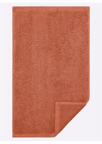 w&auml;schepur Witt Handtuch, papaya, Gr&ouml;&szlig;e 70x140 cm - Duschtuch, 100% Baumwolle