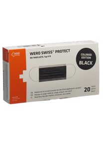 WERO SWISS Protect Maske Typ IIR schwarz