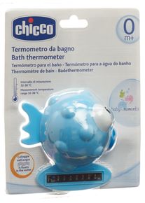 Chicco Badethermometer Globe Fish light blue 0m+