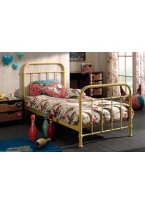 Vipack Kinderbett, (Made in Europe), Metallbett, Jugendbett, Einzelbett mit Lattenrost