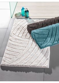 HEINE HOME Witt Badematte, grau, Gr&ouml;&szlig;e 45x50 cm - rechteckig, 100% Polyester