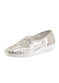 Witt Damen Slipper, wollweiß, Größe 41, 100% Glattleder