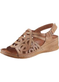 Gemini Damen Sandalette braun