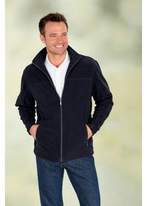 Herren Fleecejacke marine