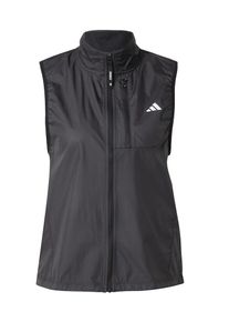 adidas Performance, Femmes Gilet de sport 'Own The Run', noir / blanc