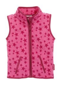 Playshoes Weste 'Sterne' Jungen Gr&ouml;&szlig;e 86 pink / dunkelpink