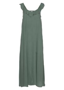 Lascana Sommerkleid Damen Gr&ouml;&szlig;e 46 dunkelgr&uuml;n Winterkleid