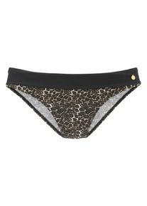 Lascana Bikini-Hose Damen Gr&ouml;&szlig;e XXL braun / schwarz