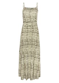 Lascana Sommerkleid Damen Gr&ouml;&szlig;e 40 beige / braun / mint Winterkleid