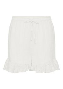 Pieces Shorts 'KIARA' Damen Gr&ouml;&szlig;e 38 wei&szlig;