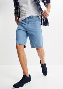 Jeans-Bermuda mit Komfortbund Classic Fit in blau, Grösse 54, 100% Baumwolle, bonprix