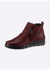 Witt Damen Stiefelette, bordeaux, Größe 42, 100% Glattleder