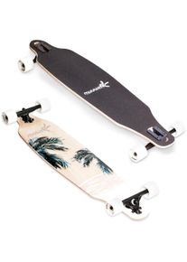 Muuwmi Longboard »Beach/Wood, ABEC 7«