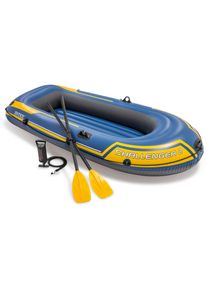 Intex Schlauchboot »Challenger 2«, (Set, mit 2 Paddeln und Luftpumpe)