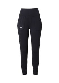 Under Armour, Femmes Pantalon de sport 'Motion', noir / blanc