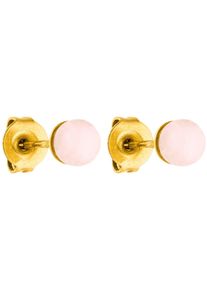 PURELEI Paar Ohrstecker »Schmuck Geschenk Rose Quartz Ohrringe, 23381«, mit Rosenquarz